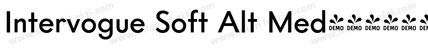 Intervogue Soft Alt Med字体转换